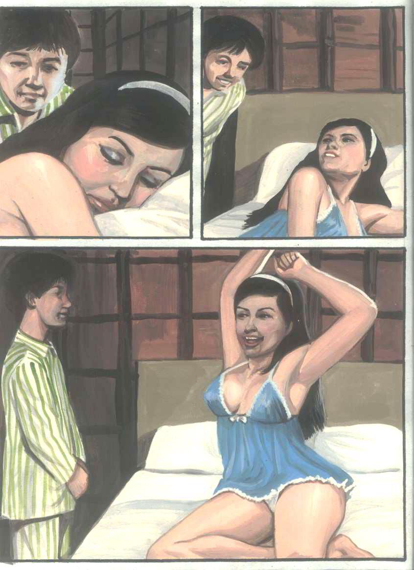 Эротический сон - порно комикс № 4